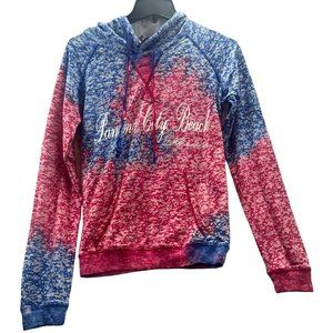 basix of america, women sweatshirt, long sleeve, multi color, size m
